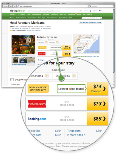 TripAdvisor trip connect module is live